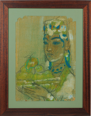 Ахмаров Чингиз Габдурахманович. Девушка с фруктами